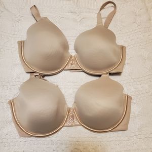 Bra Bundle! (2) Vanity Fair 36D Nude